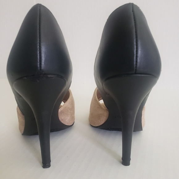 Nine West 🖤🤎 Black and Tan Heels - Picture 3 of 6